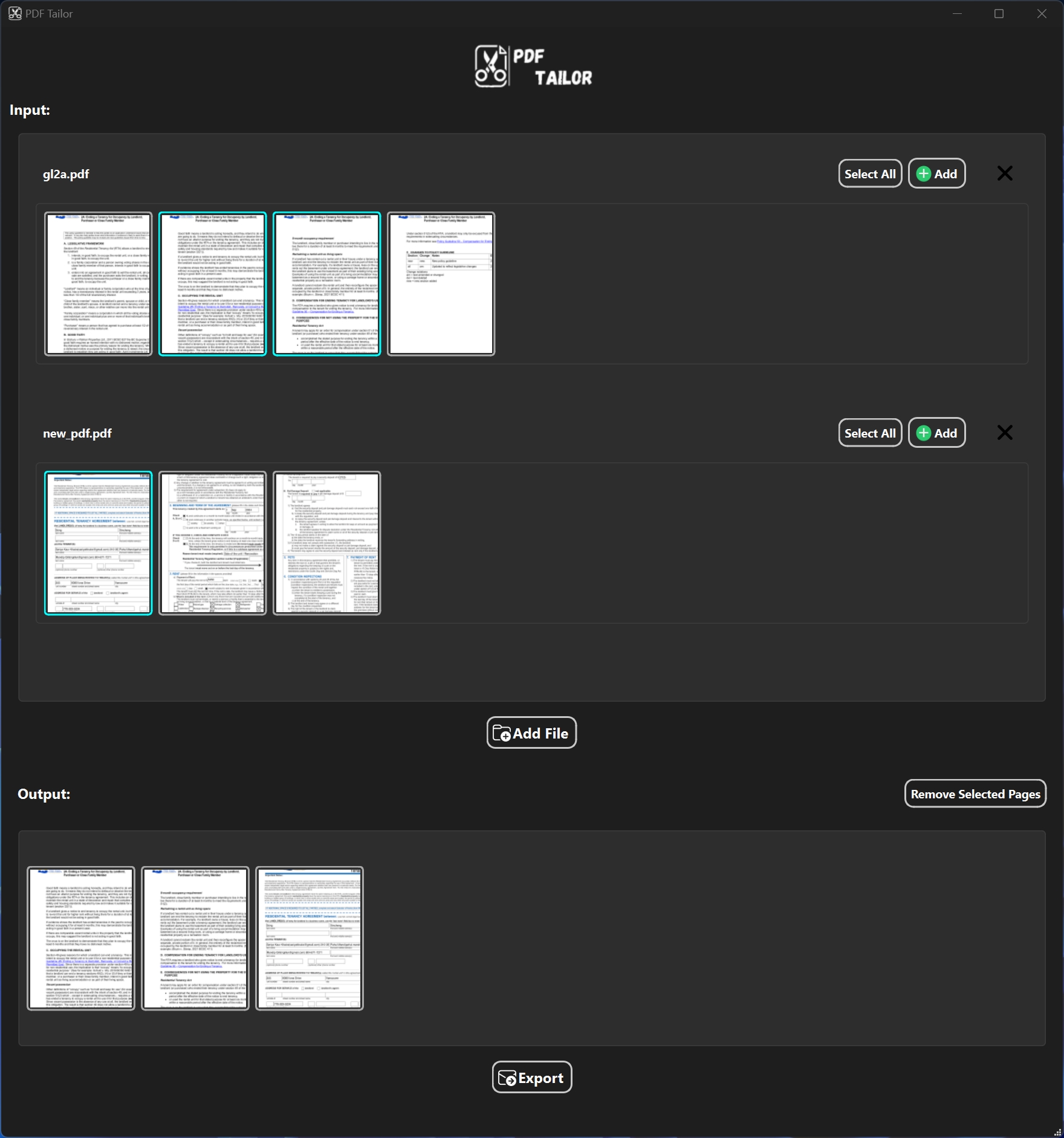 PDF Tailor Desktop